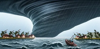 Illustration typhoon - Image 1