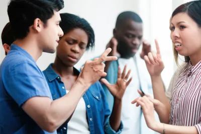 Illustration gesticulation