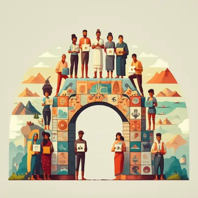 Illustration nations