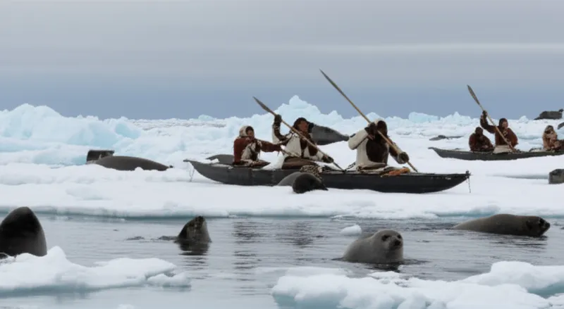 Illustration visuelle du mot « sealed » - Chasser les phoques