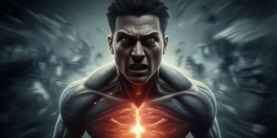 Illustration adrenalin