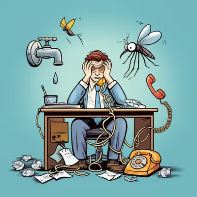 Illustration annoyed - Image 1