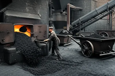 Illustration coal - Image 1
