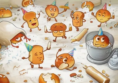 Illustration buns - Image 1