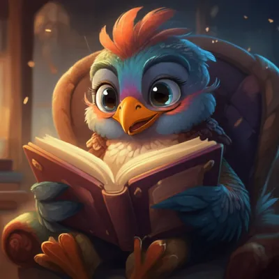 Illustration feathery