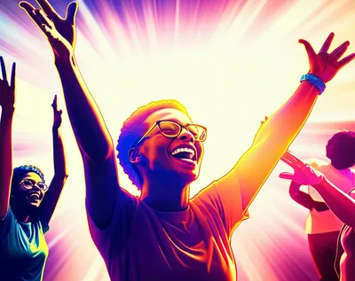 Illustration ecstatic - Image 1