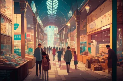 Illustration arcade - Image 1