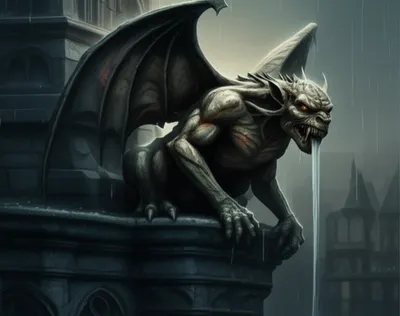 Illustration gargoyle - Image 1