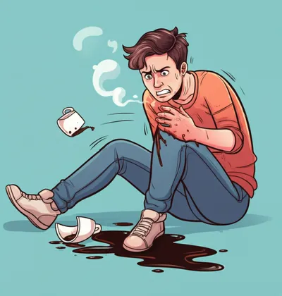 Illustration scolding