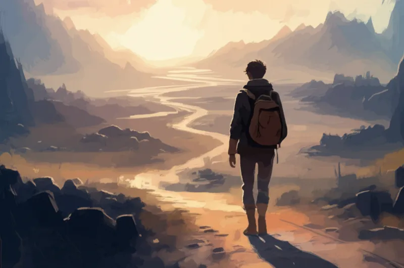 Visuelle Darstellung für das Wort „wanderer" - Wanderer, Landstreicher