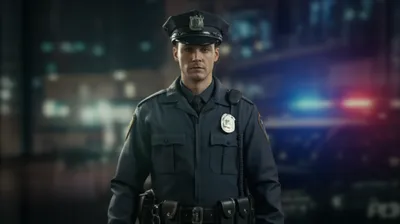 Illustration policemen - Image 1