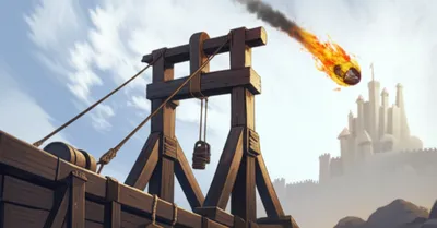 Illustration catapults - Image 1