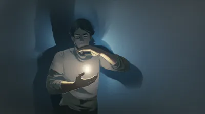 Illustration leaning - Image 1