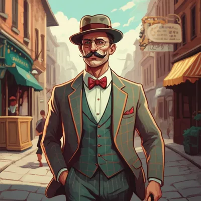 Illustration jaunty - Image 1