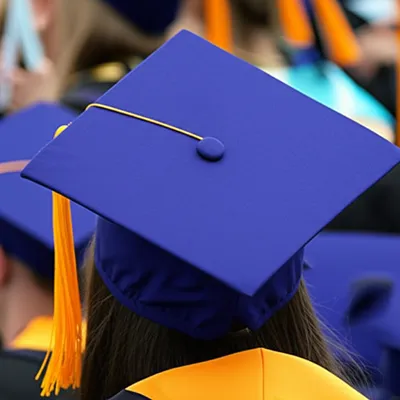 Illustration mortarboards - Image 1