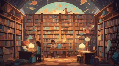 Illustration lit - Image 1