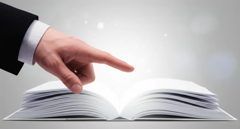 Ilustración visual de la palabra "indicate" - Indicar, señalar, mostrar