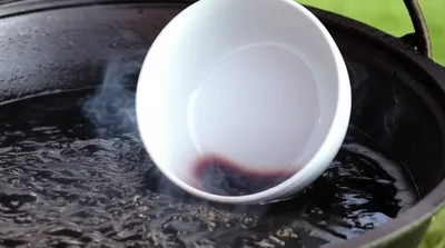 Illustration blackened