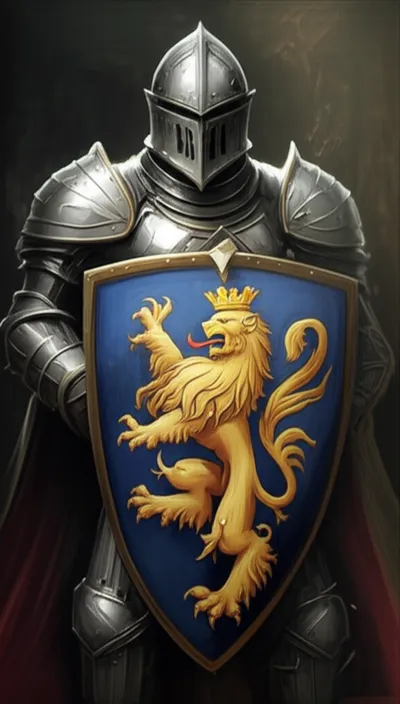 Illustration blazoned - Image 1