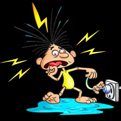 Illustration electrocutes