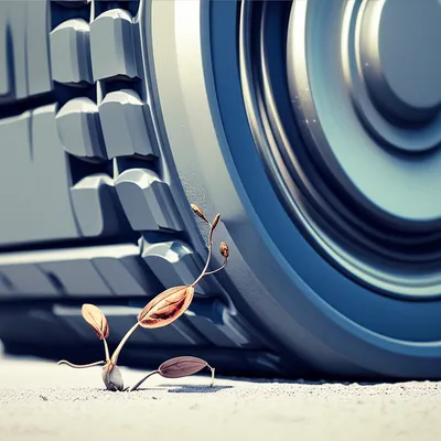 Illustration bulldozing - Image 1