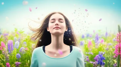 Illustration inhaling - Image 1