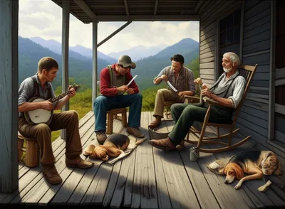 Illustration hillbilly - Image 1