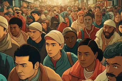 Illustration hustle - Image 1