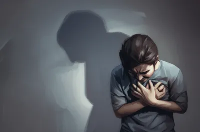 Illustration afflicted