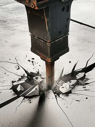 Illustration jackhammer - Image 1