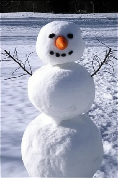 Illustration snowman