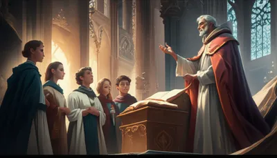 Illustration theologian - Image 1