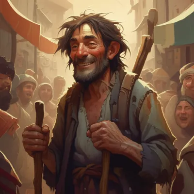 Illustration holy fool - Image 1