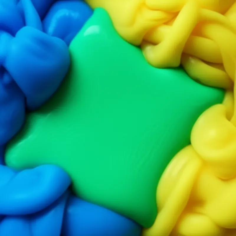 单词"blending"的视觉插图 - 混合，融合，掺合
