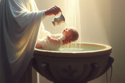 Illustration christening - Image 1