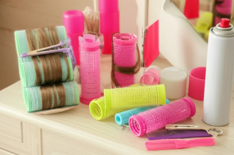 Illustration visuelle de roulettes: Bigoudis - Image 1