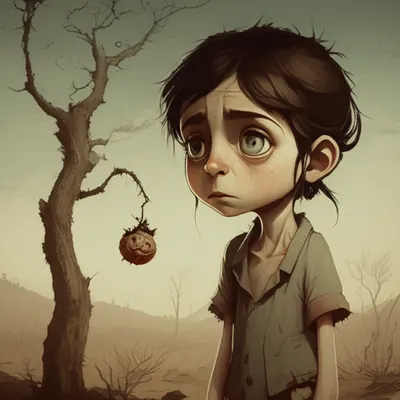 Illustration hunger - Image 1