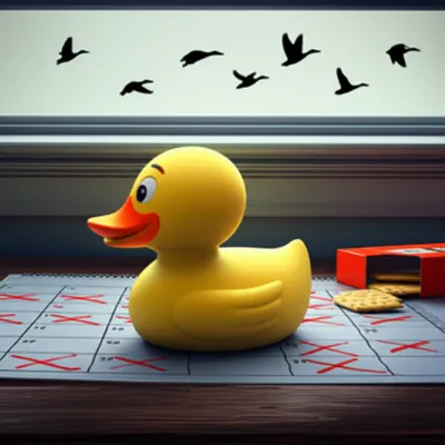 Illustration ducks - Image 1