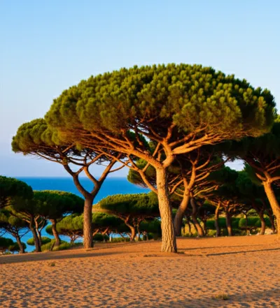 Illustration stone pines - Image 1