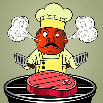 Illustration grilling - Image 1