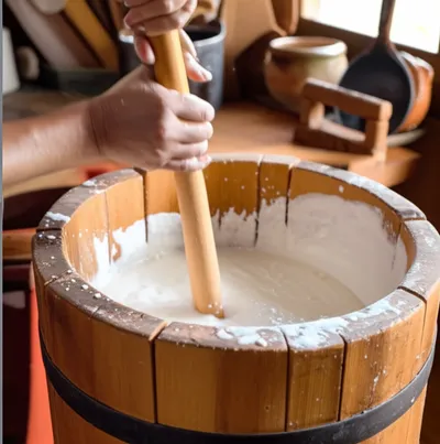 Illustration churning - Image 1