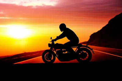 Illustration motorcycling - Image 1