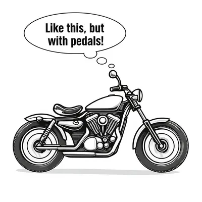 Illustration bicycle - Image 1