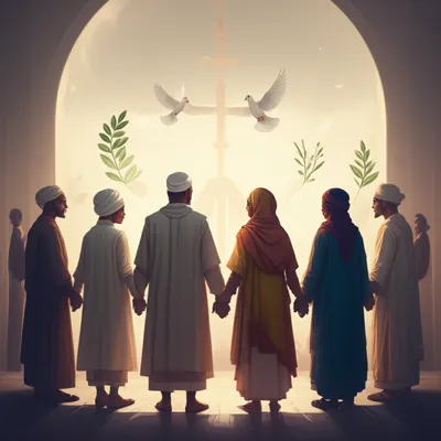Illustration interfaith