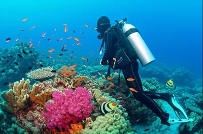 Illustration scuba - Image 1