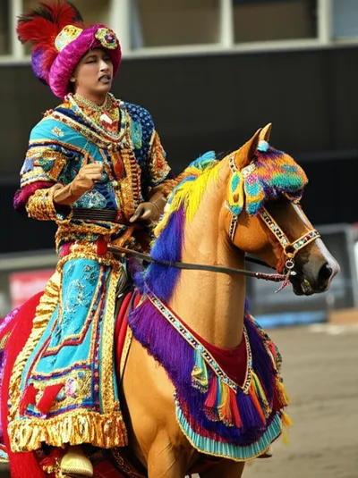 Illustration caparison - Image 1