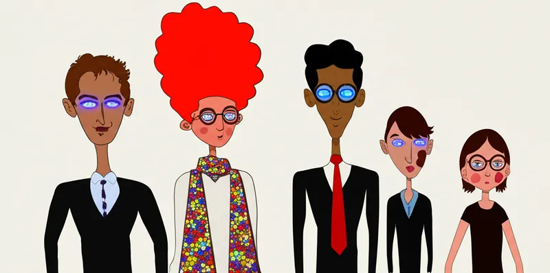 Illustration visuelle du mot « characteristics » - Caractéristique, trait