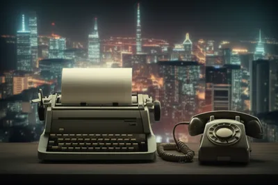 Illustration teleprinters