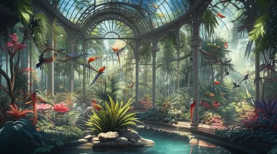 Illustration aviary - Image 1