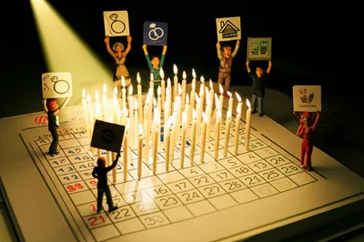 Illustration anniversaries